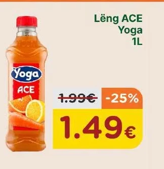 Lëng Ace Yoga 1L