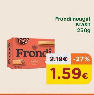 Frondi Nougat Krash 250G