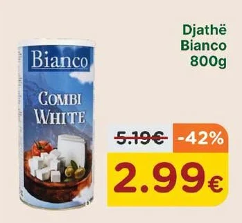 Djathë Bianco 800G