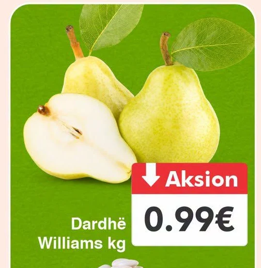 Dardhë Williams Kg