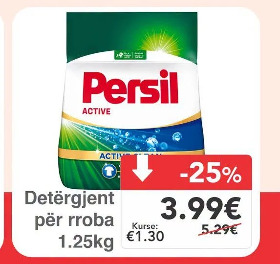 Detergjent për Rroba 1.25KG