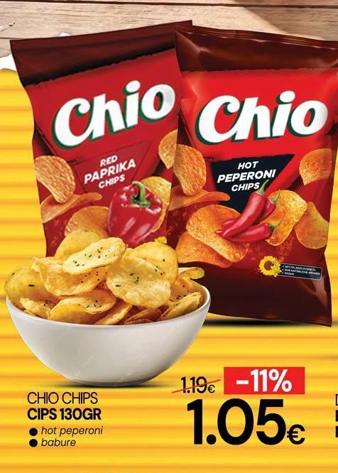 Chio Chips Cips 130GR