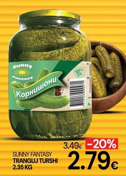 Sunny Fantasy Tranguj Turshi 2.35 Kg