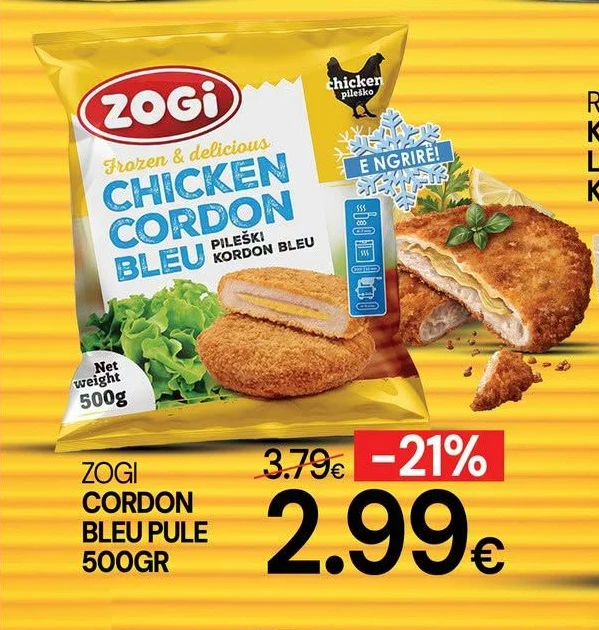 Zogi Cordon Bleu Pule 500GR