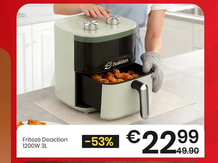 Fritezë Deaction 1200W 3L
