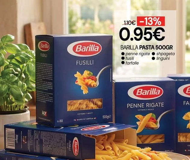 Barilla Pasta 500GR