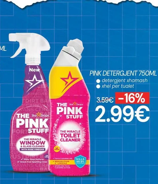 Pink Detergjent 750ML