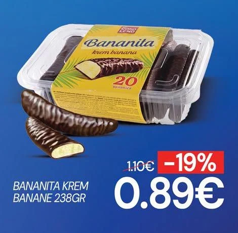 Bananita Krem Banane 238GR