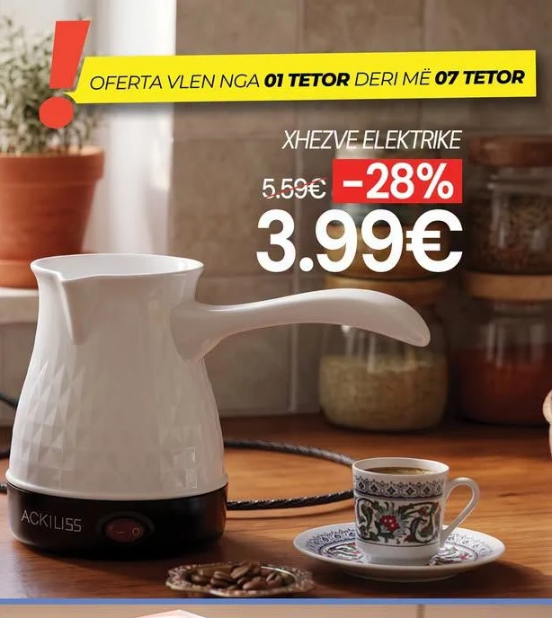 Ackiliss Electric Coffee Pot
