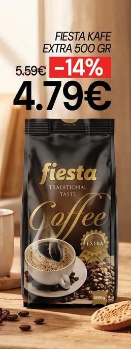 Fiesta Kafe Extra 500 Gr