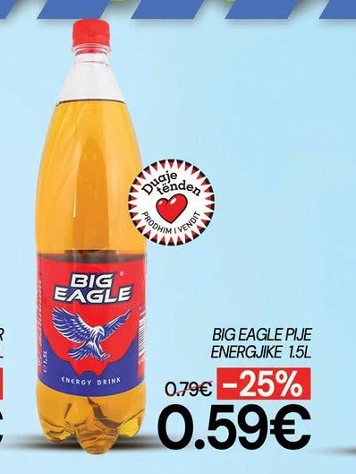 Big Eagle Pije Energjiake 1.5L