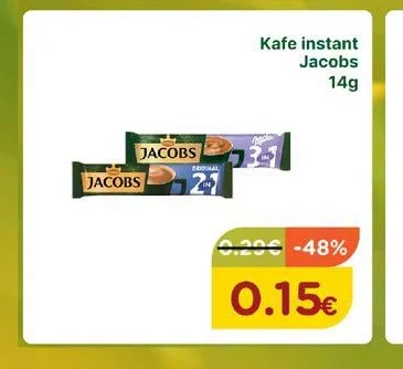 Kafe Instant Jacobs 14G