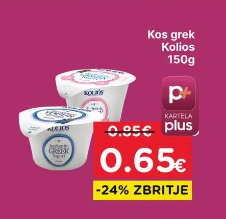 Kos Grek Kolios 150G