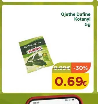 Gjethe Dafine Kotanyi 5G