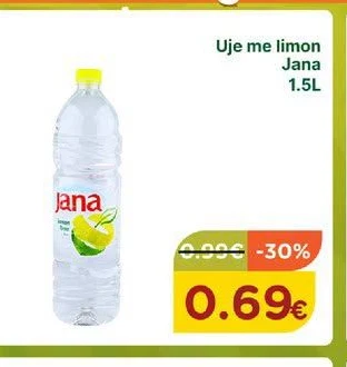 Uje me Limon Jana 1.5L
