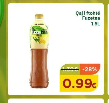 Çaj I Ftohtë Fuzetea 1.5L