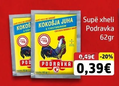 Supë Xheli Podravka 62GR
