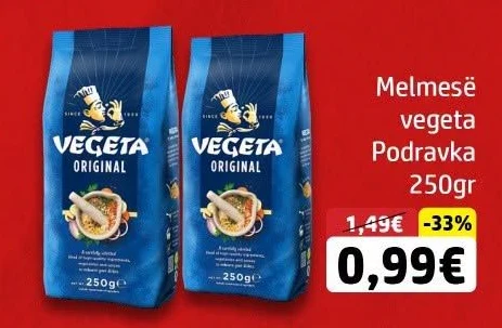 Melmesë Vegeta Podravka 250GR