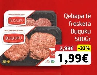 Qebapa Të Fresketa Buquku
