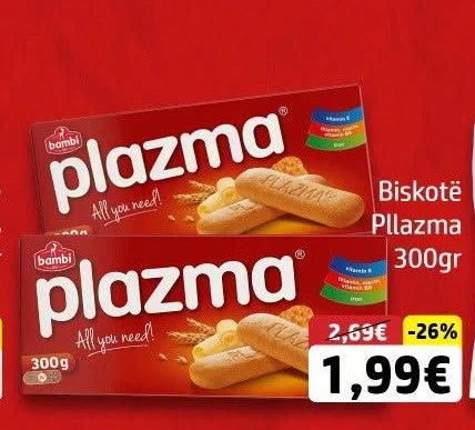 Biskotë Pllazma