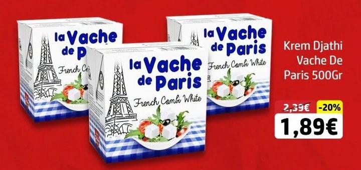 Krem Djathi Vache De Paris