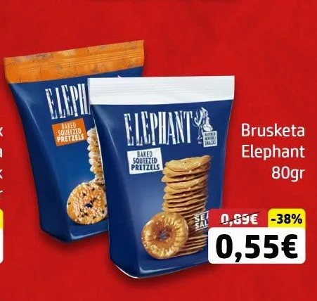 Brusketa Elephant 80GR