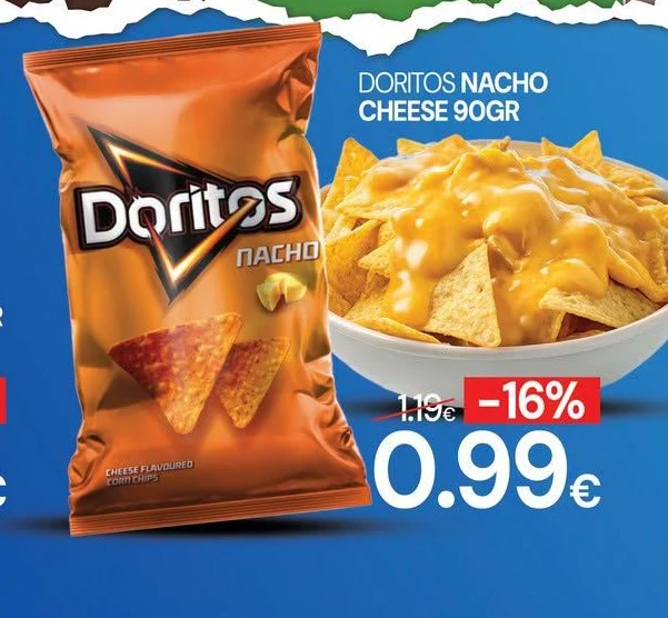 Doritos Nacho Cheese 90GR