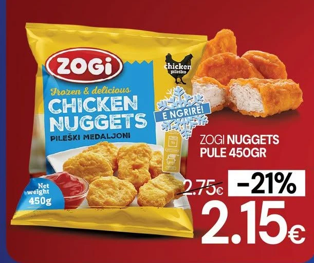 Zogi Nuggets Pule 450GR