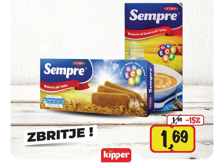 Sempre Biskota Të Blura 300 Gr