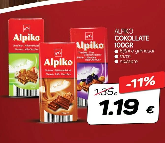 Alpiko Cokollate 100GR