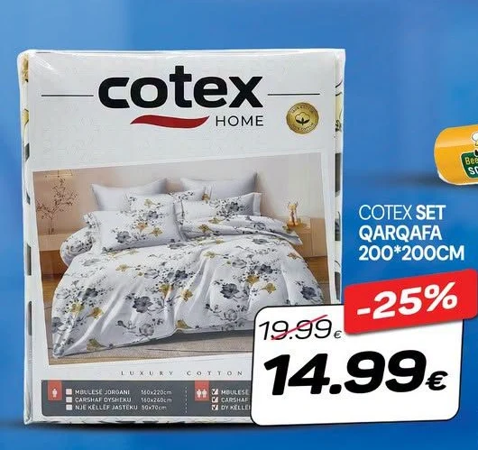 Cotex Set Qarqafa 200*200CM