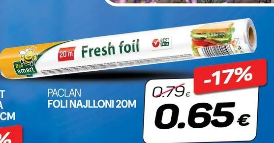 Paclan Foli Najlloni 20M