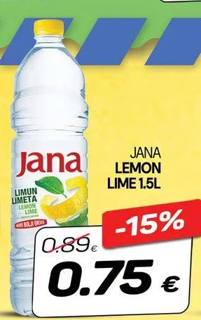 Jana Lemon Lime 1.5L
