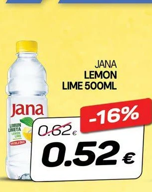 Jana Lemon Lime 500ML