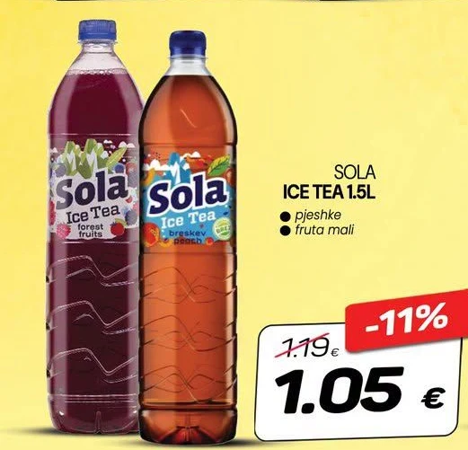Sola Ice Tea 1.5L