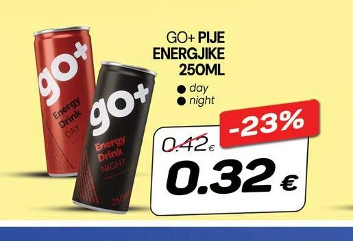 Go+ Pije Energijike 250ML