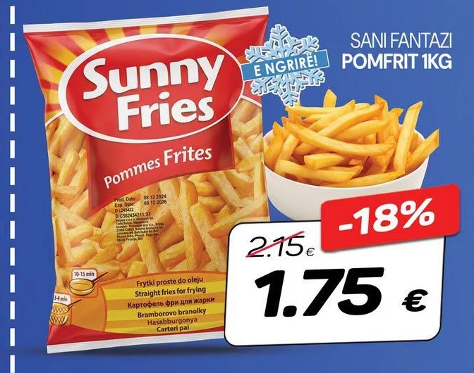 Sunny Fantasy Pomfrit 1KG