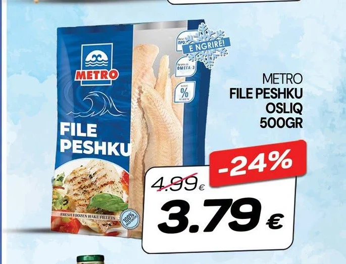 Metro File Peshku Osliq 500GR