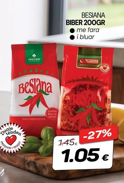 Biber 200GR Besiana
