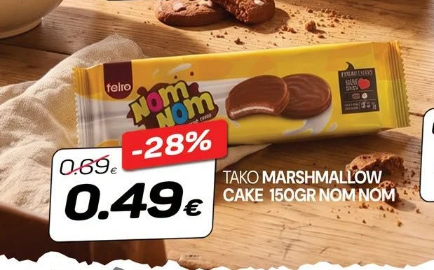 Marshmallow Cake 150GR Nom Nom