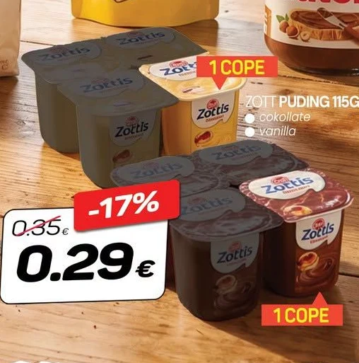 Puding 115G Zottis
