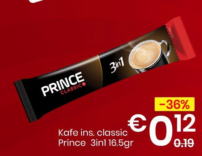 Kafe Ins. Classic Prince 3IN1 16.5GR