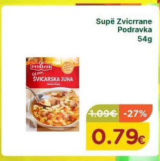 Supë Zvicrrane Podravka 54G