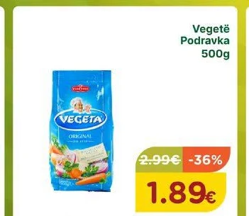 Vegetë Podravka 500G