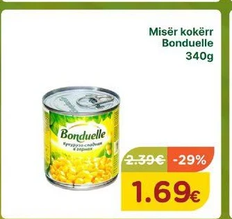 Misër Kokërr Bonduelle 340G