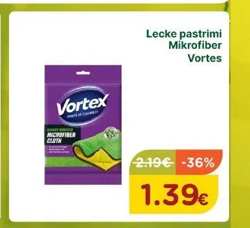 Lecke Pastrimi Mikrofiber Vortes