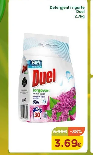 Detergjent I Ngurte Duel 2.7KG