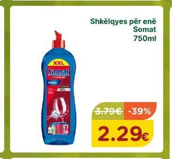 Shkëlqyes për Enë Somat 750ML