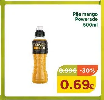 Pije Mango Powerade 500ML