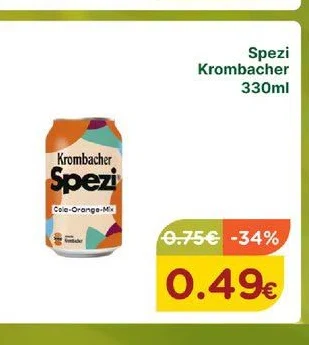 Spezi Krombacher 330ML